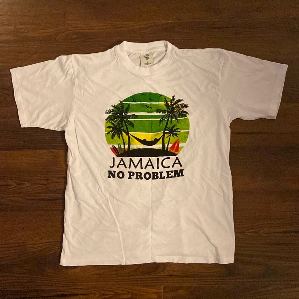 Jamaica No Problem White T-Shirt